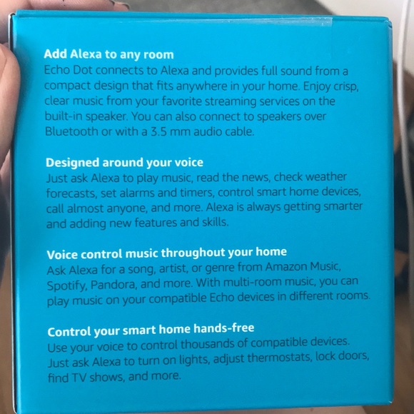 Echo Dot (3rd Gen) - Smart speaker with Alexa - Picture 6 of 7